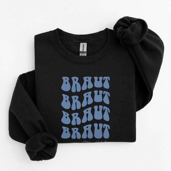 JGA Pullover für die Braut – personalisiert mit Namen-FaceeCo
