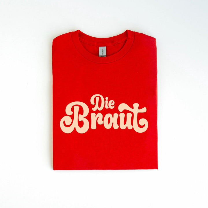 Retro JGA Braut T-Shirt – im einzigartigen Design-FaceeCo