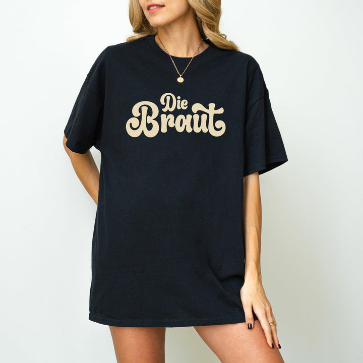 Retro JGA Braut T-Shirt – im einzigartigen Design-FaceeCo