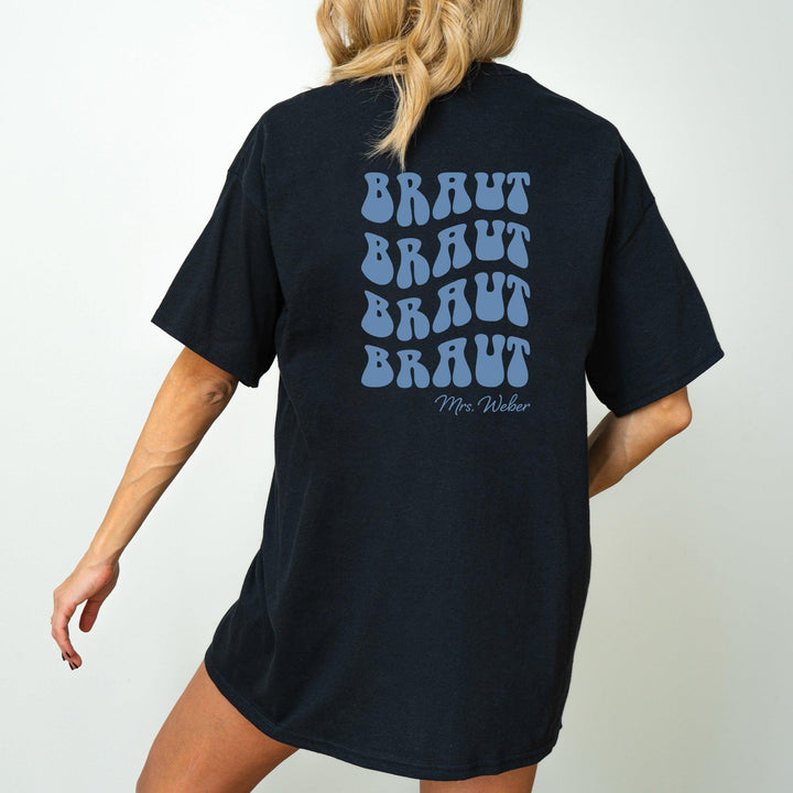 Individuelle Braut-Shirts für die Hochzeit-FaceeCo