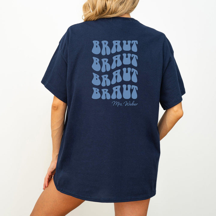 Individuelle Braut-Shirts für die Hochzeit-FaceeCo
