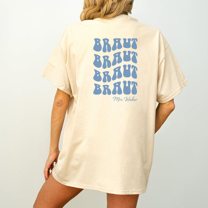 Individuelle Braut-Shirts für die Hochzeit-FaceeCo