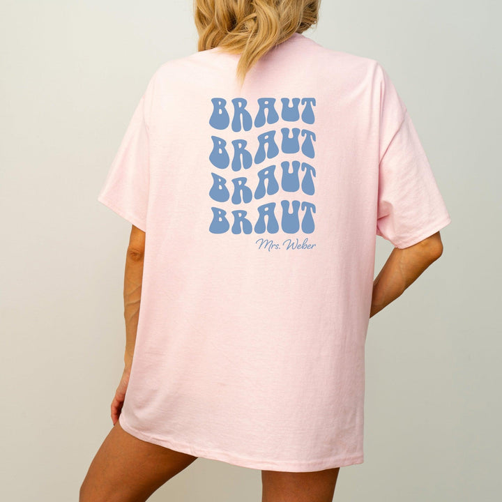 Individuelle Braut-Shirts für die Hochzeit-FaceeCo