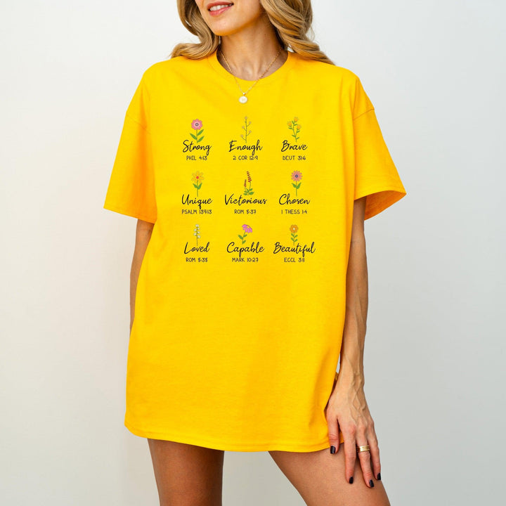T-Shirt mit Bibelvers | Glaubens-inspiriertes-Shirt-FaceeCo