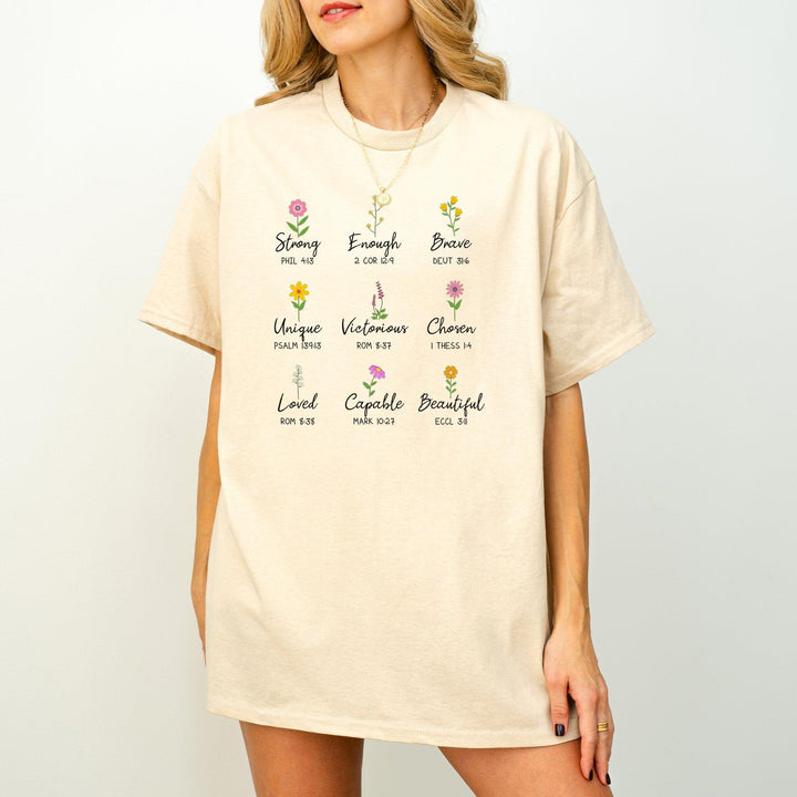 T-Shirt mit Bibelvers | Glaubens-inspiriertes-Shirt-FaceeCo