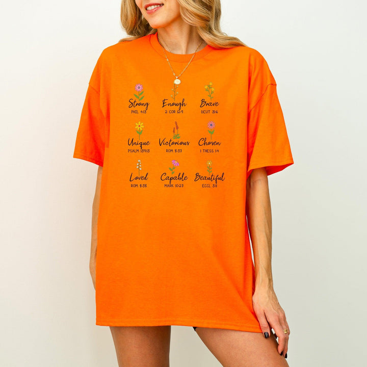 T-Shirt mit Bibelvers | Glaubens-inspiriertes-Shirt-FaceeCo