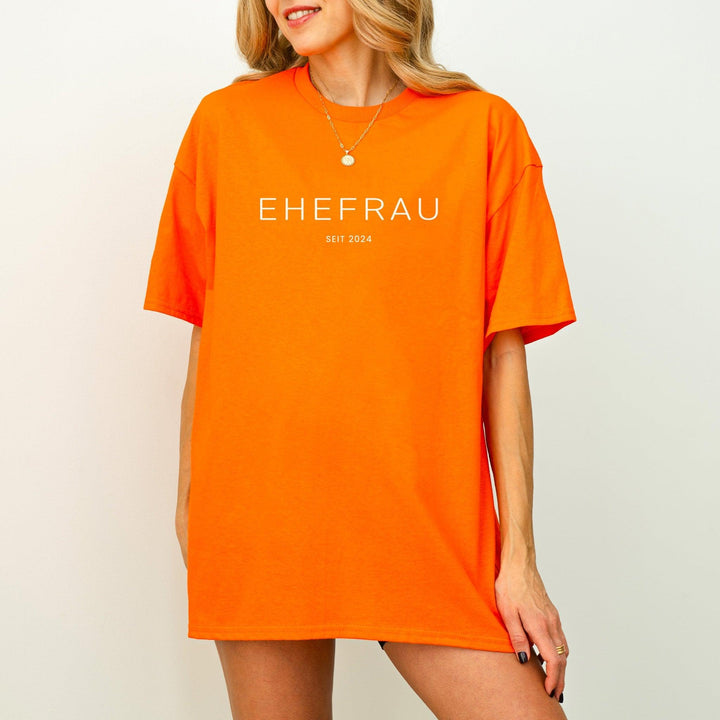 Ehemann und Ehefrau T-Shirts – personalisiert mit Hochzeitsdatum-FaceeCo