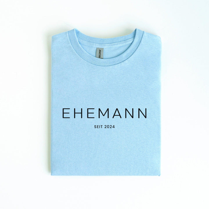 Ehemann und Ehefrau T-Shirts – personalisiert mit Hochzeitsdatum-FaceeCo