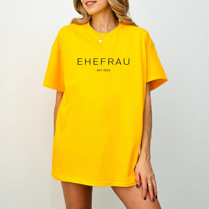Ehemann und Ehefrau T-Shirts – personalisiert mit Hochzeitsdatum-FaceeCo