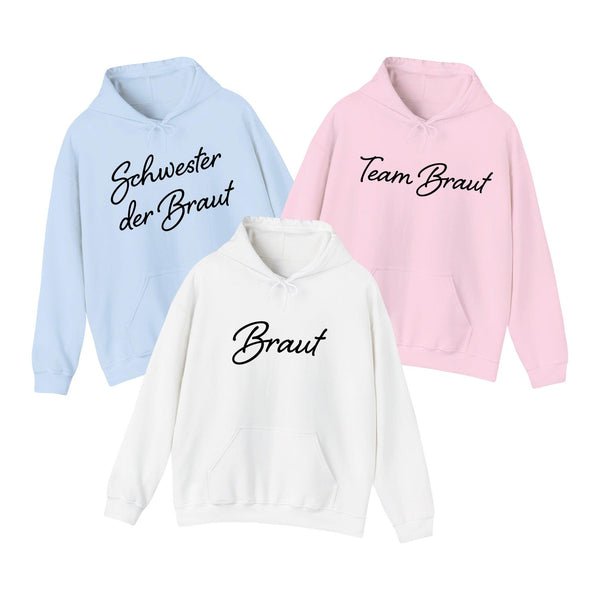 Team Braut Hoodie | JGA-FaceeCo