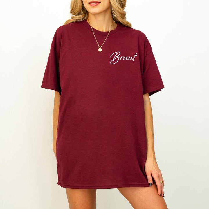JGA T-Shirt Damen mit personalisiertem Text-FaceeCo