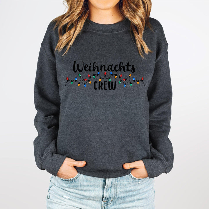 Unisex Pullover Weihnachtscrew-FaceeCo