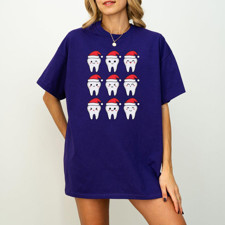Weihnachtszahn-Shirt | Ideales Geschenk für Zahnärzte-FaceeCo