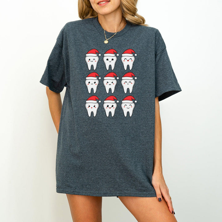 Weihnachtszahn-Shirt | Ideales Geschenk für Zahnärzte-FaceeCo