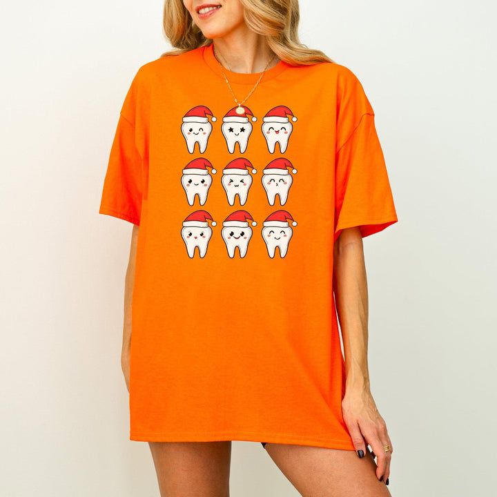 Weihnachtszahn-Shirt | Ideales Geschenk für Zahnärzte-FaceeCo
